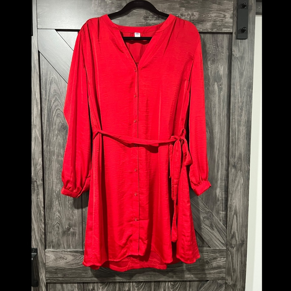 NEW never worn - Old Navy Red dress, size L